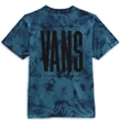 Vans Tall Type Tie Dye póló Blue Coral Tie Dye