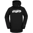 Volcom Hydro Riding kapucnis pulóver Alive Black
