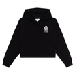 Element Bloom Crop kapucnis pulóver Flint Black
