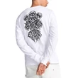 Element X Timber Bloom LS póló Optic White