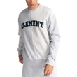 Element Crossfield Reverse Crew pulóver Grey Heather