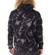 Fallen Acid Wash kapucnis pulóver Black