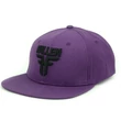 Fallen Insignia Flat Snapback sapka Purple Black