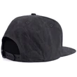 Fallen Trademark Snapback sapka Black Enzymatic Wash