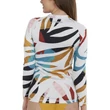 Fundango Joyce ls Rashguard fürdőruha White Plant