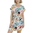 Fundango Palmetta Dress ruha White/Plant