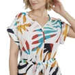 Fundango Palmetta Dress ruha White/Plant