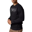Fox Pinnacle Crew pulóver Black White