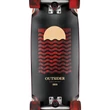 Globe Outsider Cruiser komplett gördeszka Hellbent Red 8.25x27.125 Globe Outsider Cruiser komplett gördeszka Hellbent Red 8.25x27.125