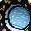 Herschel X The Simpsons Norman Bart Simpson Bucket sapka Black