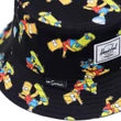 Herschel X The Simpsons Norman Bart Simpson Bucket sapka Black