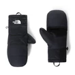 North Face Nuptse Convertible kétujjas kesztyű TNF Black