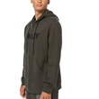 Oakley Teddy Zip zipzáros kapucnis pulóver Dark Brush Black