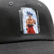 Primitive X Dragon Ball Goku Ultra Instinct Strapback sapka Washed Black