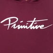 Primitive Nuevo kapucnis pulóver Burgundy