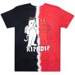 Ripndip Angel And Devil póló Red Black Split Dye Ripndip Angel And Devil póló Red Black Split Dye
