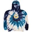 Ripndip Big Smile kapucnis pulóver Navy Peach Spiral Tie Dye Ripndip Big Smile kapucnis pulóver Navy Peach Spiral Tie Dye