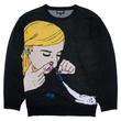 Ripndip Coco Nerm kötött környakú pulóver Black Ripndip Coco Nerm kötött környakú pulóver Black