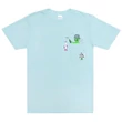 Ripndip Gone Fishing Pocket póló Baby Blue