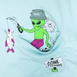 Ripndip Gone Fishing Pocket póló Baby Blue