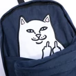 Ripndip Lord Nermal Velcro Hands hátizsák Navy Ripndip Lord Nermal Velcro Hands hátizsák Navy