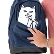 Ripndip Lord Nermal Velcro Hands hátizsák Navy
