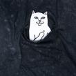 Ripndip Lord Nermal Pocket póló Black Mineral Wash Ripndip Lord Nermal Pocket póló Black Mineral Wash