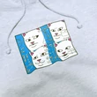 Ripndip Memory Bank kapucnis pulóver Ash Heather