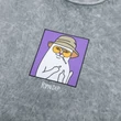 Ripndip Nermal S Thompson póló Charcoal Mineral Wash