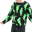 Ripndip Alien Dance Party kötött környakú pulóver Black Ripndip Alien Dance Party kötött környakú pulóver Black