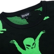 Ripndip Alien Dance Party kötött környakú pulóver Black