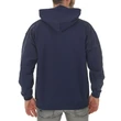 Thrasher Flame kapucnis pulóver Navy