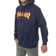 Thrasher Flame kapucnis pulóver Navy Thrasher Flame kapucnis pulóver Navy