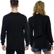 Thrasher Flame LS póló Black