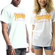 Thrasher Flame póló White