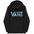 Vans Classic Boys gyerek kapucnis pulóver Black Aquatic Tie Dye