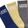 Vans Classic Crew Boys zokni Limoges Assorted 3 pár