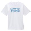 Vans Classic Logo Boys gyerek póló White Aquatic Vans Classic Logo Boys gyerek póló White Aquatic