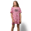 Vans Cloud Wash Girls Tee dress ruha lilas