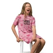 Vans Cloud Wash Girls Tee dress ruha lilas