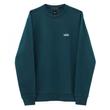 Vans Core Basic crew pulóver Deep Teal Vans Core Basic crew pulóver Deep Teal