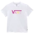 Vans Flying V Girls gyerek póló White Fuchsia Red