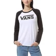 Vans Flying V Raglan Ls póló White Black