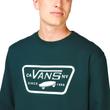 Vans Full Patch Crew pulóver Deep Teal Vans Full Patch Crew pulóver Deep Teal