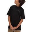 Vans Left Chest Logo Boys gyerek póló Black