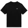 Vans Left Chest Logo Boys gyerek póló Black Vans Left Chest Logo Boys gyerek póló Black