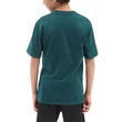 Vans Left Chest Logo Boys gyerek póló Deep Teal