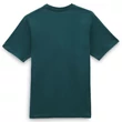 Vans Left Chest Logo Boys gyerek póló Deep Teal