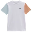 Vans Left Chest Logo Colorblock póló White Multi