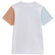 Vans Left Chest Logo Colorblock póló White Multi
